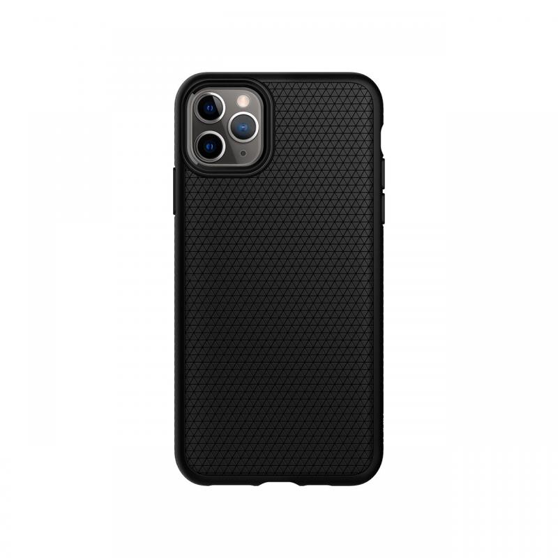 Husa iPhone 11 Pro Max Spigen Liquid Air Black Husa iPhone 11 Pro Max Spigen Liquid Air Black