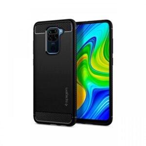 Husa Xiaomi Redmi Note 9 Spigen Rugged Armor Matte Black Husa Xiaomi Redmi Note 9 Spigen Rugged Armor Matte Black