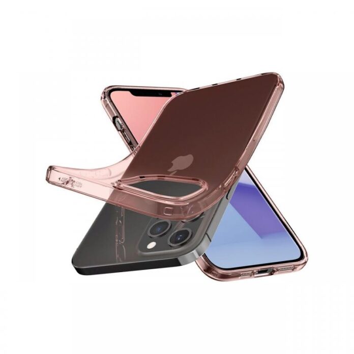 Husa iPhone 12 Pro Max Spigen Crystal Flex Rose Crystal Husa iPhone 12 Pro Max Spigen Crystal Flex Rose Crystal
