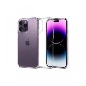 Husa Spigen Liquid Crystal iPhone 14 Pro Crystal Clear Husa Spigen Liquid Crystal iPhone 14 Pro Crystal Clear
