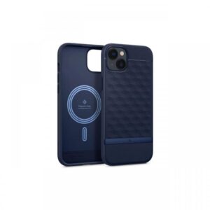 Husa iPhone 14 Spigen Caseology Parallax MagSafe Midnight Blue Husa iPhone 14 Spigen Caseology Parallax MagSafe Midnight Blue
