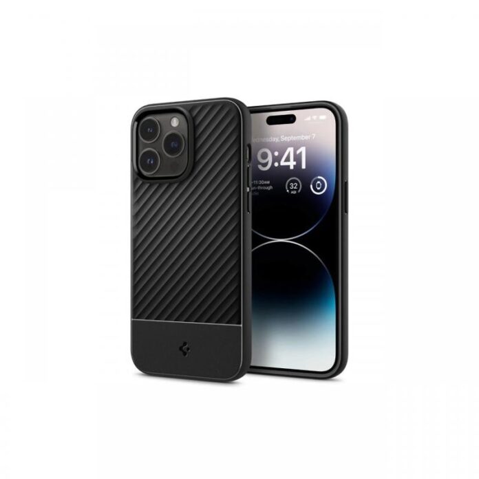 Husa iPhone 14 Pro Max Spigen Core Armor Matte Black
