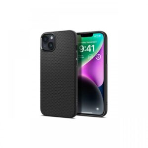 Husa iPhone 14 Spigen Liquid Air Navy Blue Husa iPhone 14 Spigen Liquid Air Navy Blue