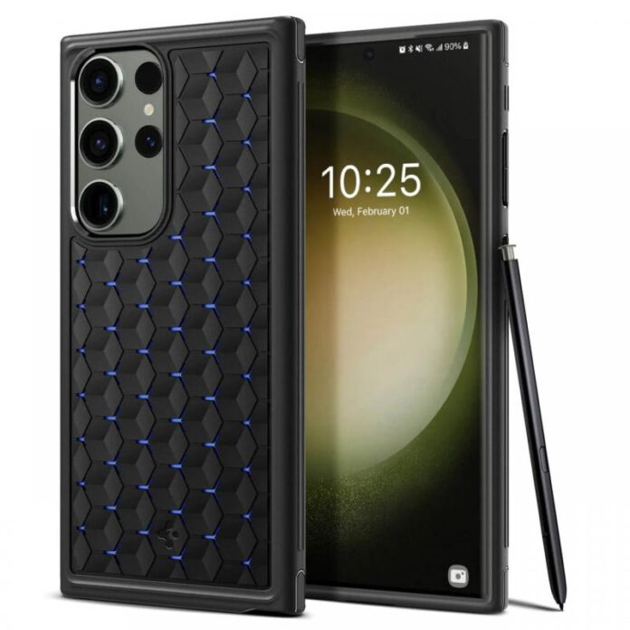 Spigen Husa Cryo Armor Samsung Galaxy S23 Ultra Negru Spigen Husa Cryo Armor Samsung Galaxy S23 Ultra Negru