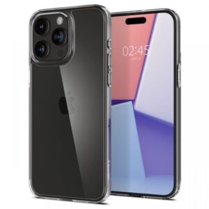 Spigen Husa Air Skin Hybrid iPhone 15 Pro Max Crystal Clear Spigen Husa Air Skin Hybrid iPhone 15 Pro Max Crystal Clear