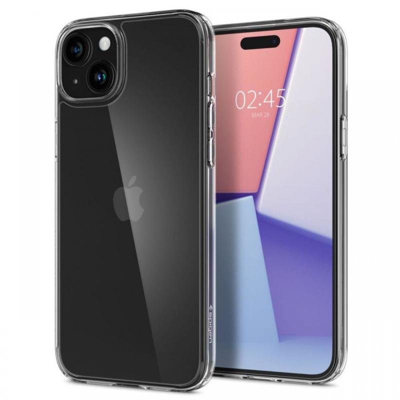 Spigen Husa Air Skin Hybrid iPhone 15 Crystal Clear Spigen Husa Air Skin Hybrid iPhone 15 Crystal Clear
