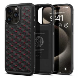 Spigen Husa Cryo Armor iPhone 15 Pro Max Rosu Spigen Husa Cryo Armor iPhone 15 Pro Max Rosu