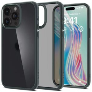 Spigen Husa Ultra Hybrid iPhone 15 Pro Frost Black Spigen Husa Ultra Hybrid iPhone 15 Pro Frost Black