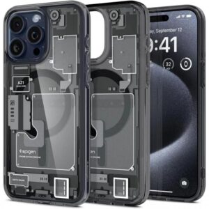 Spigen Husa Ultra Hybrid MagSafe iPhone 15 Pro Zero One Spigen Husa Ultra Hybrid MagSafe iPhone 15 Pro Zero One