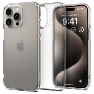 Spigen Husa Ultra Hybrid iPhone 15 Pro Max Frost Clear Spigen Husa Ultra Hybrid iPhone 15 Pro Max Frost Clear