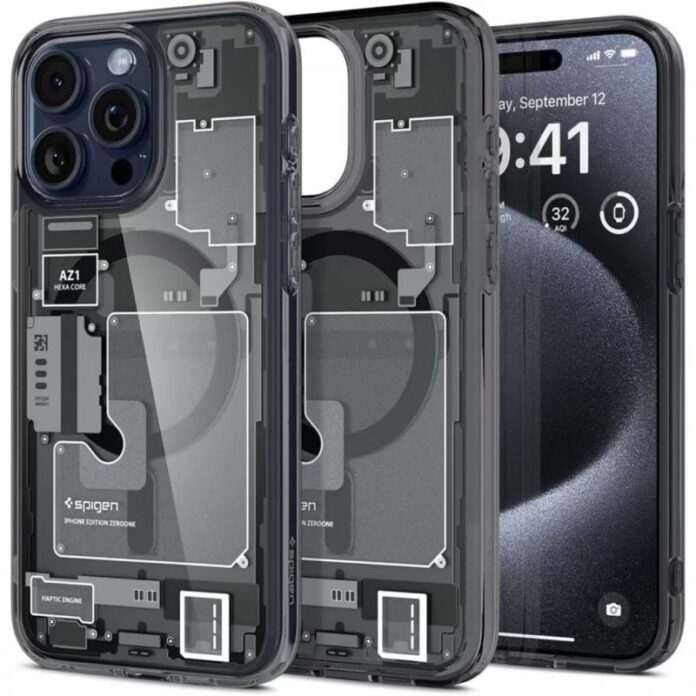 Spigen Husa Ultra Hybrid MagSafe iPhone 15 Pro Max Zero One Spigen Husa Ultra Hybrid MagSafe iPhone 15 Pro Max Zero One