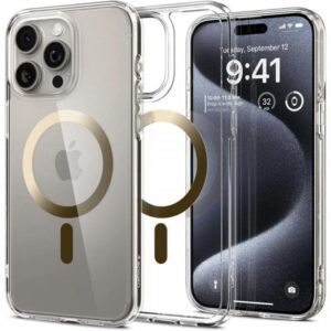 Spigen Husa Ultra Hybrid MagSafe iPhone 15 Pro Max White Spigen Husa Ultra Hybrid MagSafe iPhone 15 Pro Max White