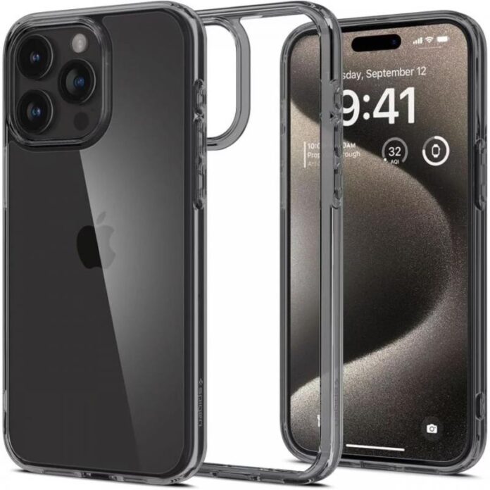 Spigen Husa Ultra Hybrid iPhone 15 Pro Max Space Crystal Spigen Husa Ultra Hybrid iPhone 15 Pro Max Space Crystal