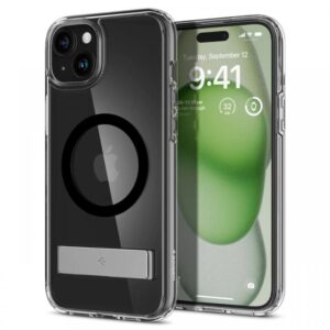 Spigen Husa Ultra Hybrid S MagSafe iPhone 15 Black Spigen Husa Ultra Hybrid S MagSafe iPhone 15 Black