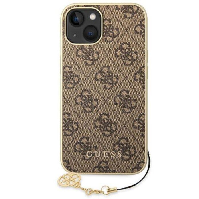 Guess Husa 4G Charms iPhone 14 Plus Maro Guess Husa 4G Charms iPhone 14 Plus Maro
