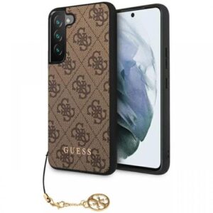 Guess Husa 4G Charms Samsung Galaxy S23 Plus Gri Guess Husa 4G Charms Samsung Galaxy S23 Plus Gri