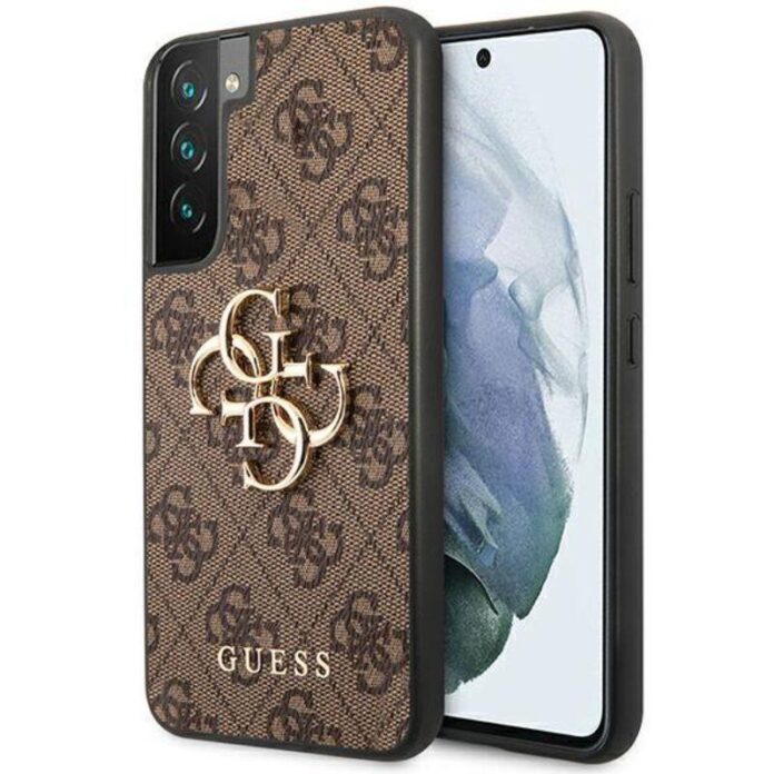 Guess Husa PU 4G Metal Logo Samsung Galaxy S23 Plus Roz Guess Husa PU 4G Metal Logo Samsung Galaxy S23 Plus Roz