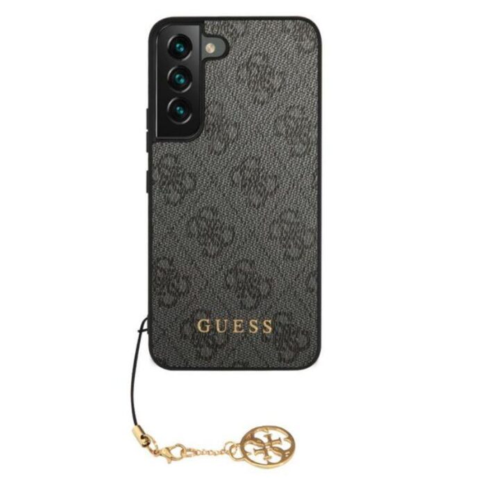Guess Husa 4G Charms Samsung Galaxy S23 Maro