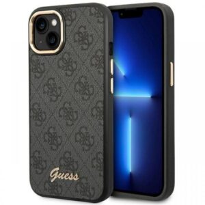 Guess Husa 4G Metal Camera Outline iPhone 14 Plus Negru Guess Husa 4G Metal Camera Outline iPhone 14 Plus Negru
