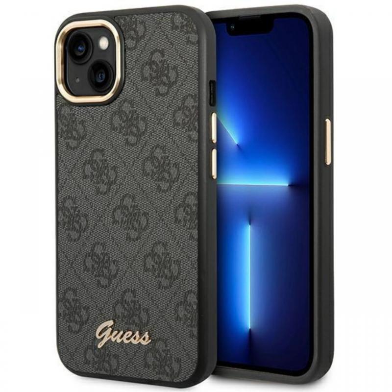 Guess Husa 4G Metal Camera Outline iPhone 14 Plus Negru Guess Husa 4G Metal Camera Outline iPhone 14 Plus Negru