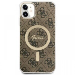 Guess Husa MagSafe iPhone 11 Negru Guess Husa MagSafe iPhone 11 Negru