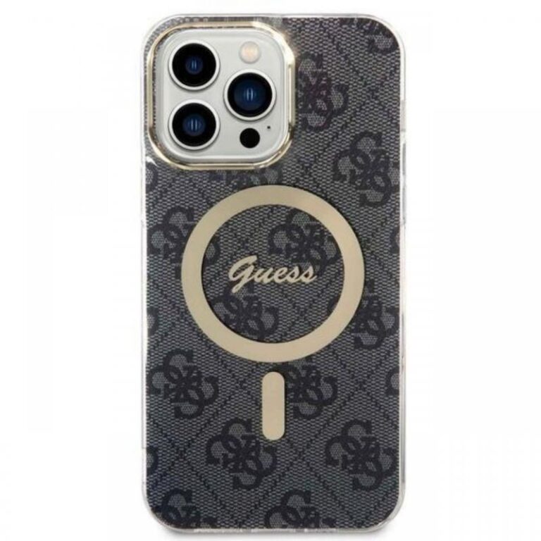 Guess Husa 4G MagSafe iPhone 15 Pro Max Maro