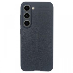 Devia Husa Leather Texture Shockproof Samsung Galaxy S23 Negru Devia Husa Leather Texture Shockproof Samsung Galaxy S23 Negru