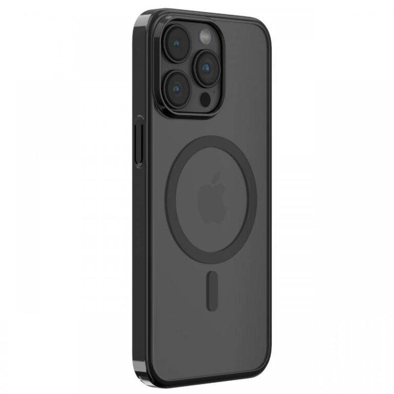 Devia Husa Glimmer Series Magnetic iPhone 15 Pro Max Argintiu