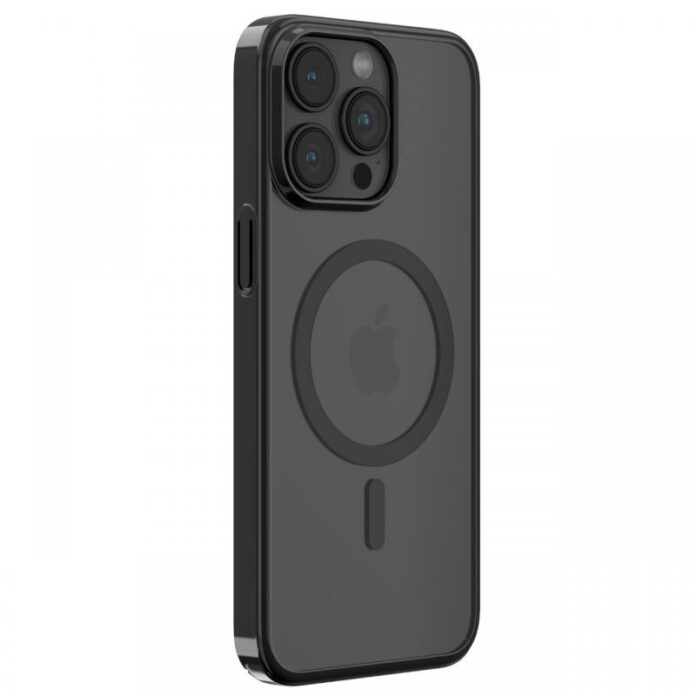 Devia Husa Glimmer Series Magnetic iPhone 15 Pro Argintiu