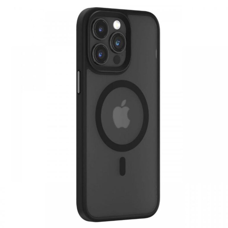 Devia Husa Pino Series Magnetic Shockproof iPhone 15 Pro Max Gri