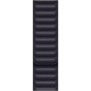 Curea pentru Apple Watch 45mm, Leather Link, S/M, Ink Curea pentru Apple Watch 45mm, Leather Link, S/M, Ink