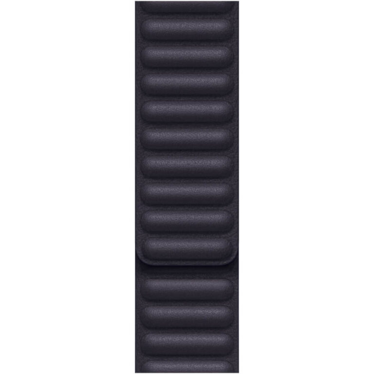 Curea pentru Apple Watch 45mm, Leather Link, S/M, Ink