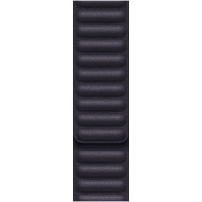 Curea pentru Apple Watch 45mm, Leather Link, M/L, Ink Curea pentru Apple Watch 45mm, Leather Link, M/L, Ink