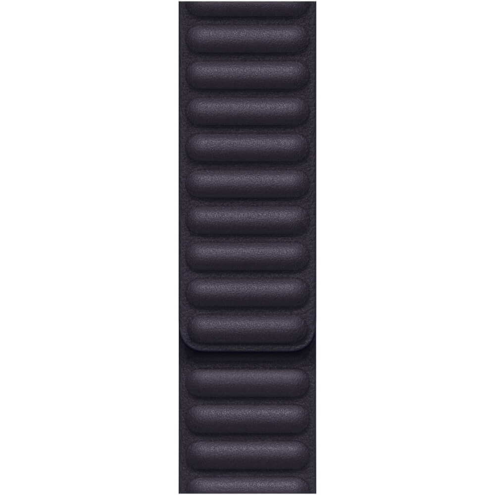 Curea pentru Apple Watch 45mm, Leather Link, M/L, Ink Curea pentru Apple Watch 45mm, Leather Link, M/L, Ink