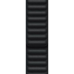 Curea pentru Apple Watch 45mm, Leather Link, S/M, Midnight Curea pentru Apple Watch 45mm, Leather Link, S/M, Midnight