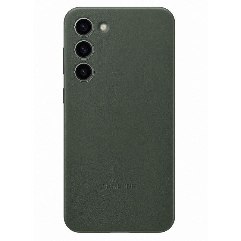Samsung Husa Originala Leather Cover Samsung Galaxy S23 Plus Green Samsung Husa Originala Leather Cover Samsung Galaxy S23 Plus Green