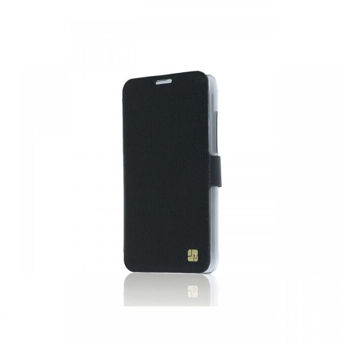 Husa Huawei Ascend Y360 / Y3 Just Must Book Slim Negru (silicon in interior)