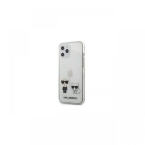 Husa iPhone 12 Pro Max Karl Lagerfeld Karl & Choupette Transparent Husa iPhone 12 Pro Max Karl Lagerfeld Karl & Choupette Transparent