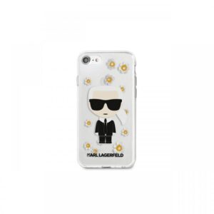 Husa iPhone 7/8/SE2020/SE2022 Karl Lagerfeld Ikonik Flower Transparent Husa iPhone 7/8/SE2020/SE2022 Karl Lagerfeld Ikonik Flower Transparent