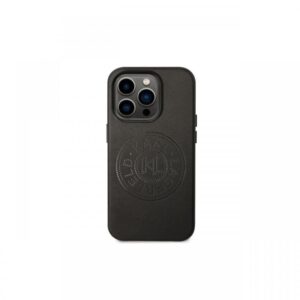 Husa iPhone 14 Pro Max Karl Lagerfeld PU Leather Perforated Logo Black Husa iPhone 14 Pro Max Karl Lagerfeld PU Leather Perforated Logo Black