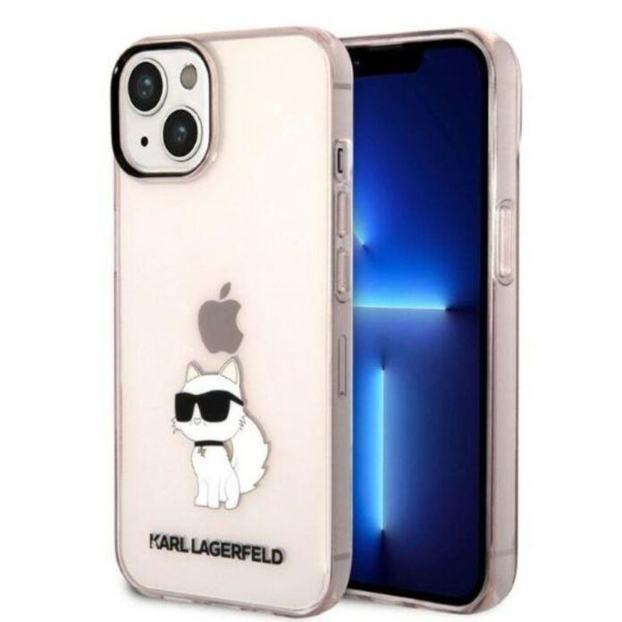 Karl Lagerfeld Husa Choupette iPhone 14 Plus Roz Karl Lagerfeld Husa Choupette iPhone 14 Plus Roz