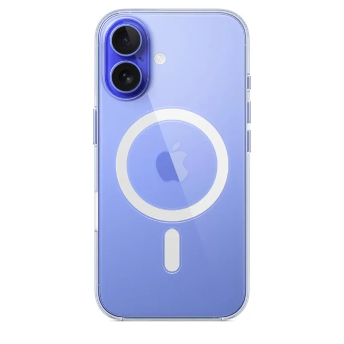Husa de protectie Apple cu MagSafe pentru iPhone 16 Transparent Husa de protectie Apple cu MagSafe pentru iPhone 16 Transparent