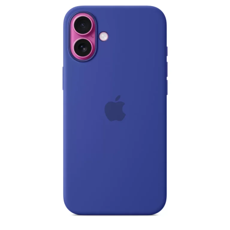 Husa de protectie Apple cu MagSafe pentru iPhone 16 Plus  Silicon  Ultramarine (Seasonal)