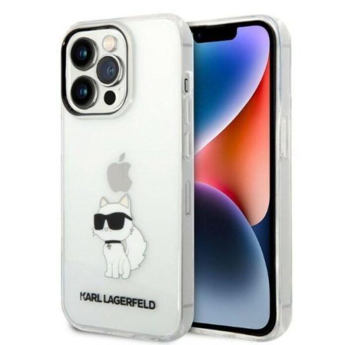 Karl Lagerfeld Husa Choupette iPhone 14 Pro Max Transparent