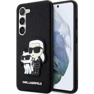 Karl Lagerfeld Husa Saffiano Karl&Choupette Samsung Galaxy S23 Negru Karl Lagerfeld Husa Saffiano Karl&Choupette Samsung Galaxy S23 Negru