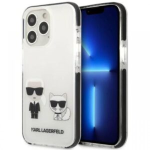Karl Lagerfeld Husa Karl & Choupette iPhone 13 Pro Alb Karl Lagerfeld Husa Karl & Choupette iPhone 13 Pro Alb