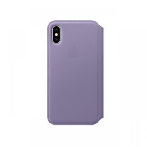 Husa Original iPhone X / XS Apple Leather Folio Lilac Husa Original iPhone X / XS Apple Leather Folio Lilac