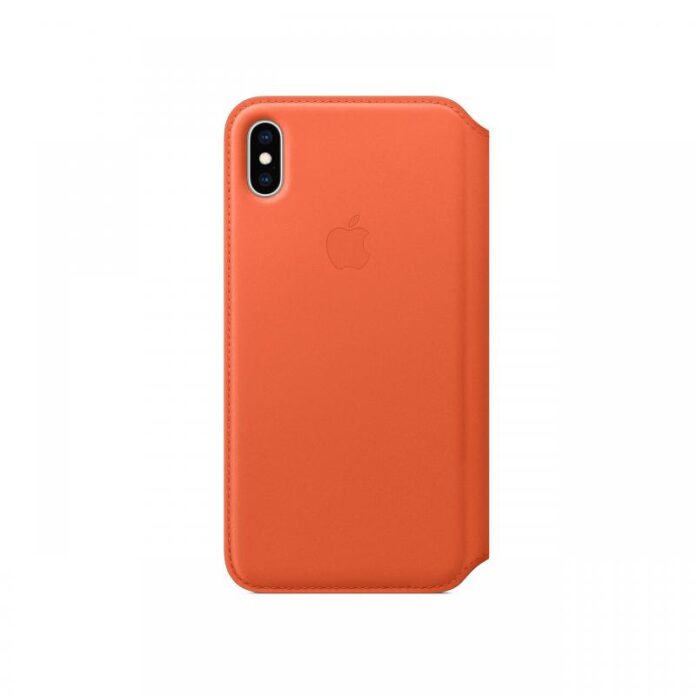 Husa Original iPhone XS Max Apple Leather Folio Sunset Husa Original iPhone XS Max Apple Leather Folio Sunset