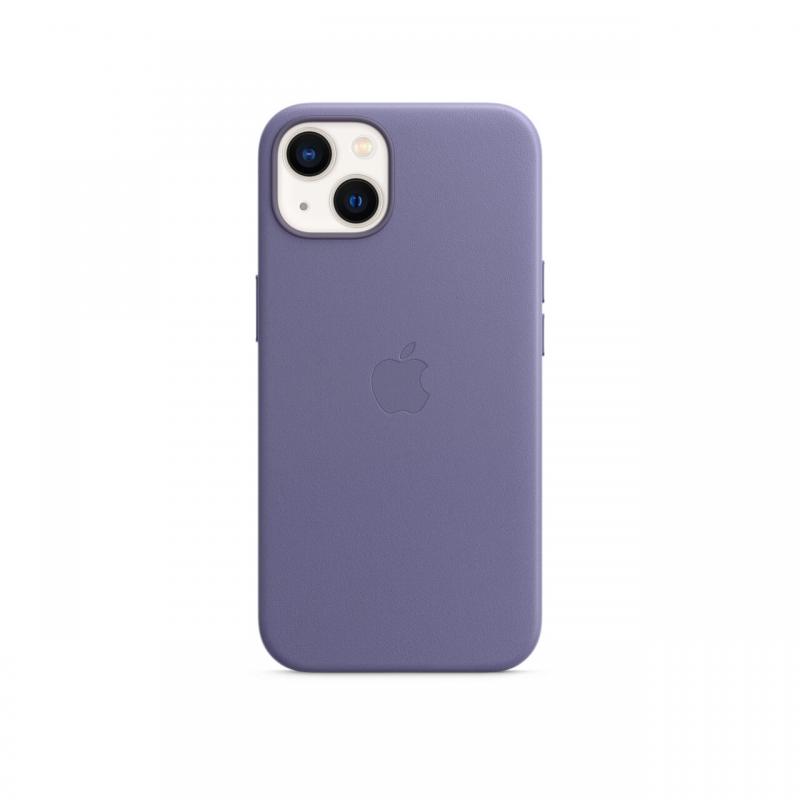 Husa Original iPhone 13 Apple Leather, MagSafe, Wisteria Husa Original iPhone 13 Apple Leather, MagSafe, Wisteria