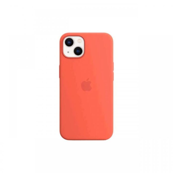 Husa Originala iPhone 13 Apple Silicon, MagSafe, Nectarine Husa Originala iPhone 13 Apple Silicon, MagSafe, Nectarine